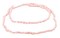 The Bead Chest Vintage Japanese Rice Pearl Beads: 3mm Lustrous Artisan Beads from Japan | Soft Pink | Full Strand